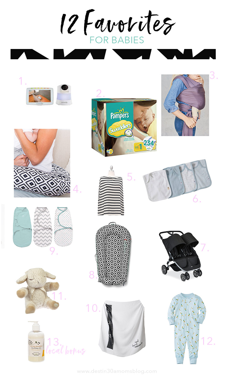 Favorite Baby Items // Destin 30A Moms Blog