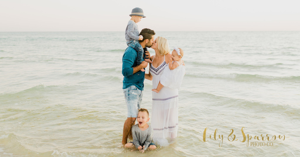 Family Beach Session Lily and Sparrow Photo Co