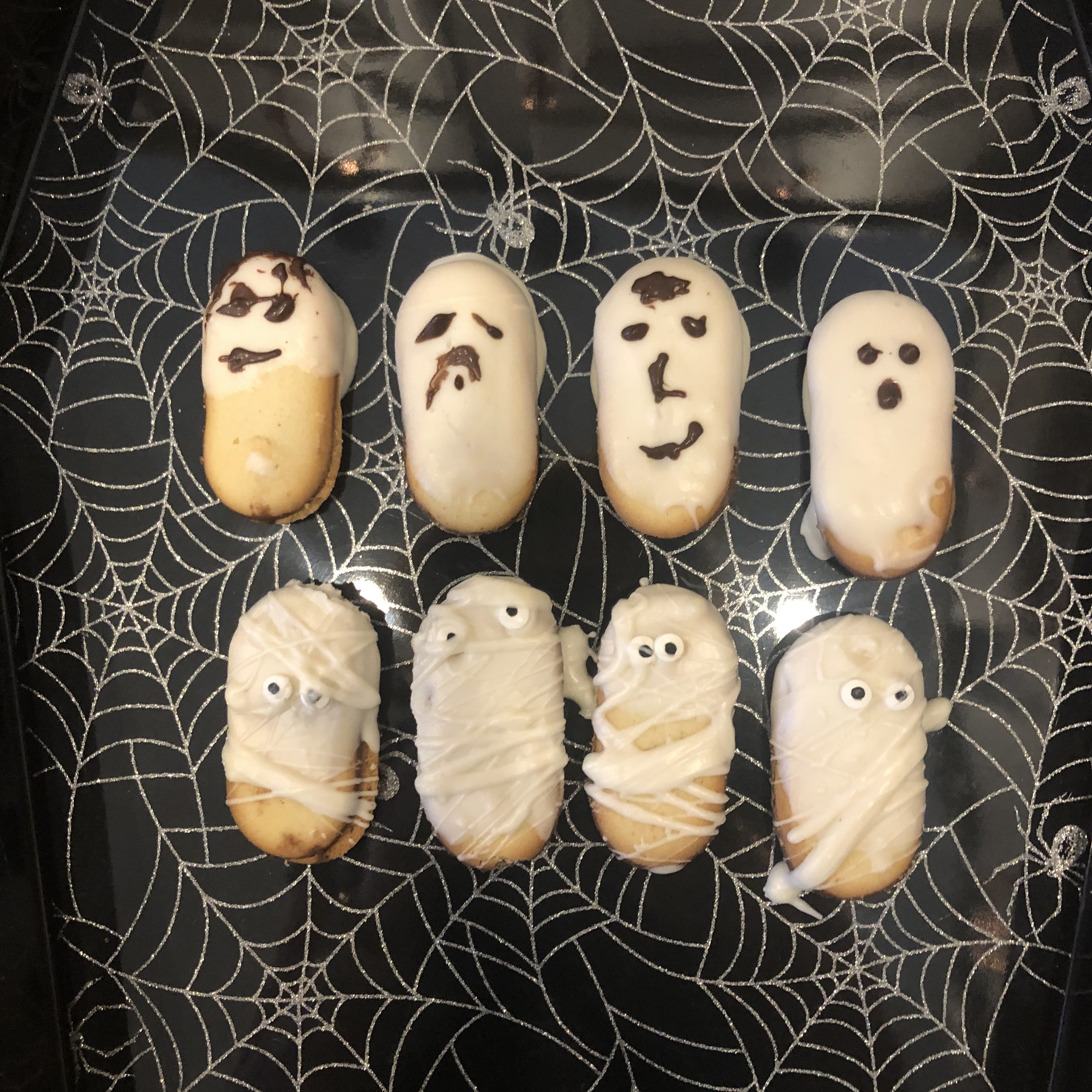 Cooking with Kids-Ghost and Mummy Cookies