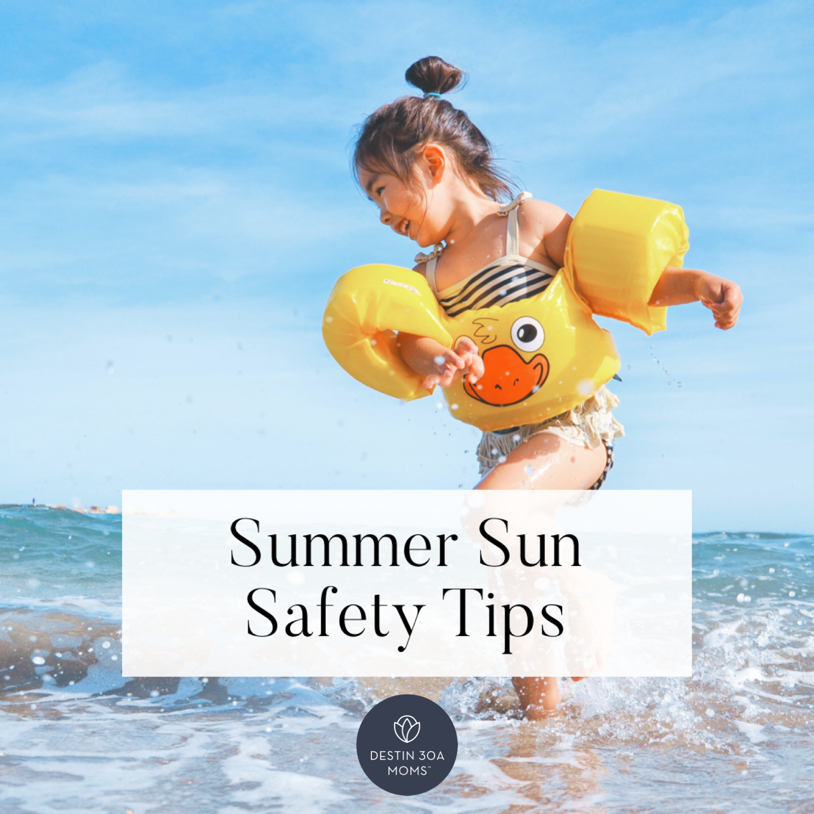 summer sun safety tips destin 30a moms