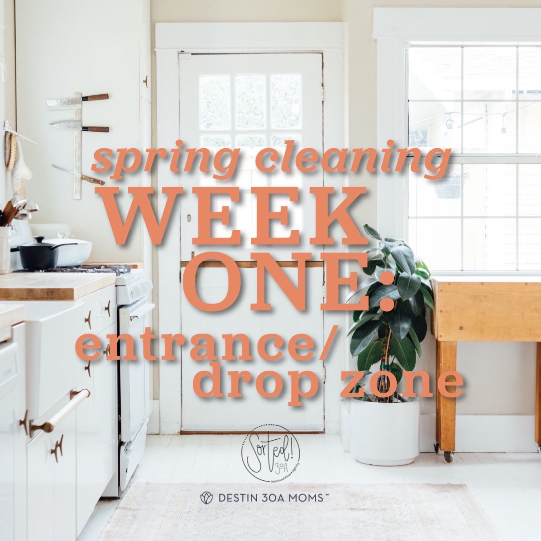 week one spring cleaning challenge