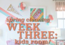 week 3 spring cleaning challenge